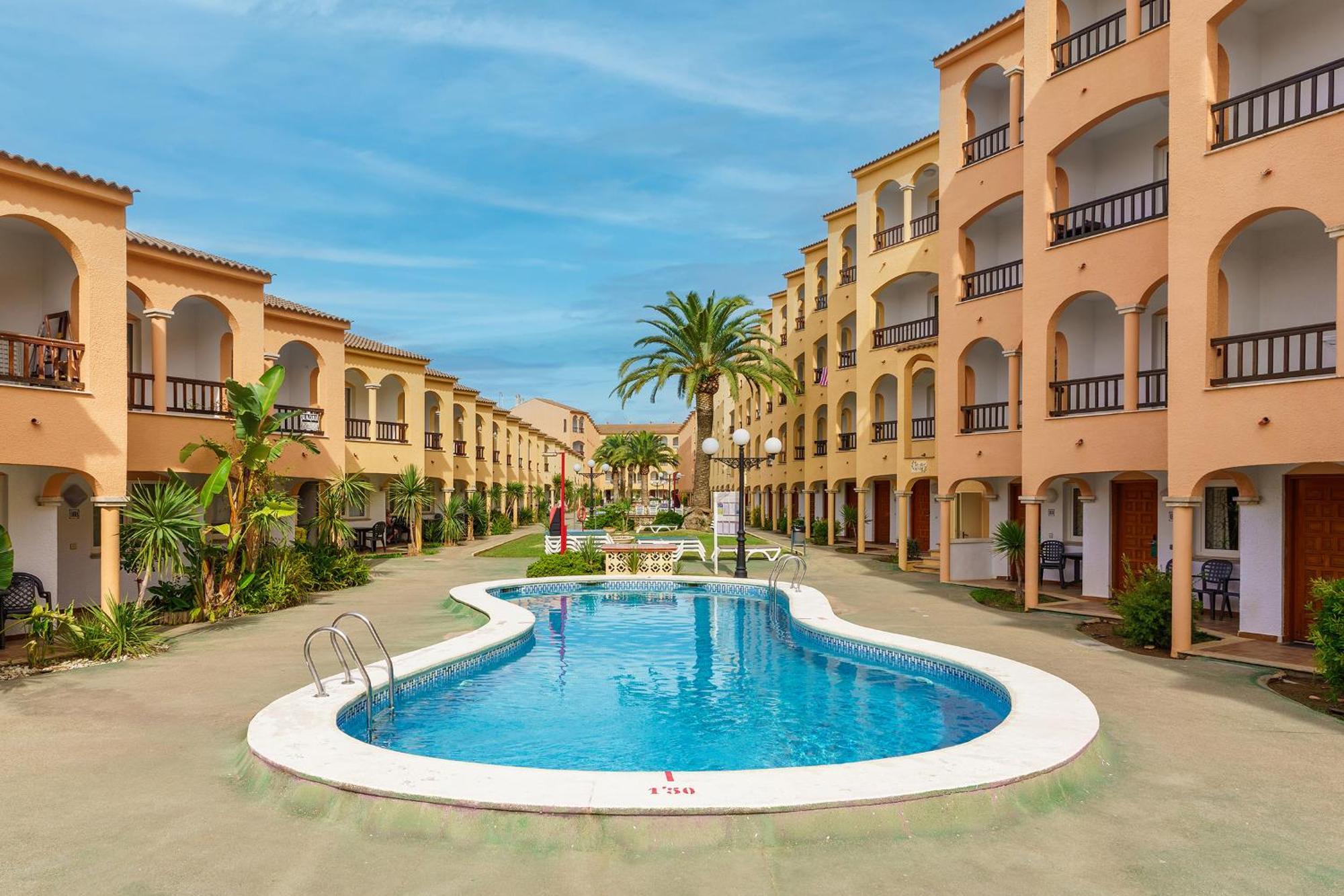 Apartamentos Turisticos Jardines Del Plaza Peñíscola Dış mekan fotoğraf